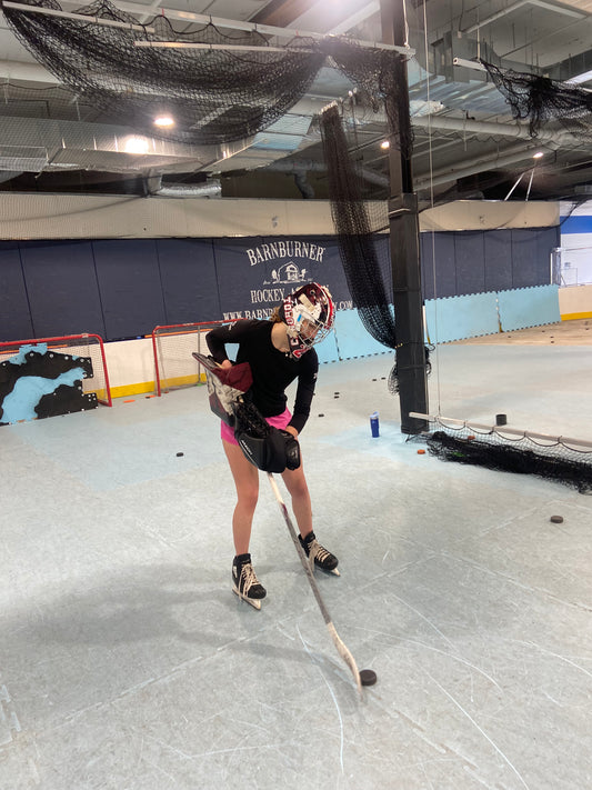 Goalie Puckhandling